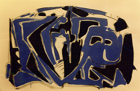Titel: Gebeinehaeuser 1-3, Technik: Mischtechnik auf Leinwand, Format: 3x 150x100 cm