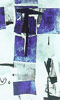 Titel: Maria am Kreuz, Technik: Pigmentvlies auf Leinwand, Format: 150x110 cm