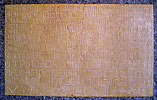 Titel: Missing Link D, Technik: Buntputz auf Schichtholz, Format: 100x150 cm